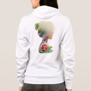 Blütenmädchen Hoodie