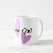 Blütenmädchen Kaffeetasse (VorderseiteRechts)