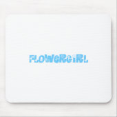 Blütenmädchen Mousepad (Vorne)
