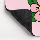 Blütenmädchen Mousepad (Ecke)