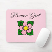 Blütenmädchen Mousepad (Mit Mouse)