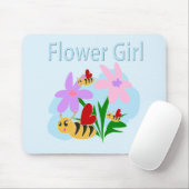 Blütenmädchen Mousepad (Mit Mouse)