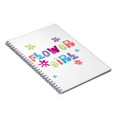 Blütenmädchen Notizblock (Rechte Seite)