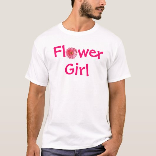 Blütenmädchen T-Shirt (Vorderseite)
