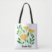 Blütenmädchen Tasche (Vorderseite)