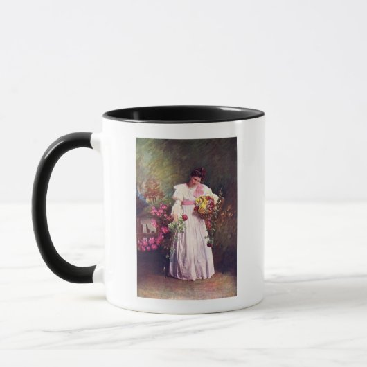 Blütenmädchen Tasse (Links)