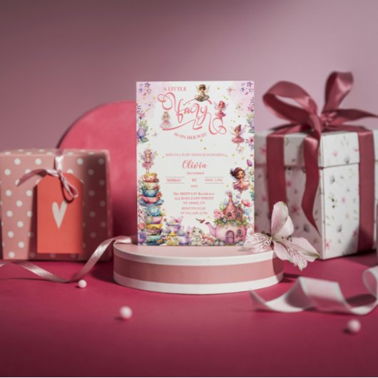 Blütenmärchen Rose Duschbad Tee Einladung