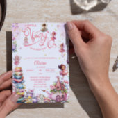 Blütenmärchen Rose Duschbad Tee Einladung