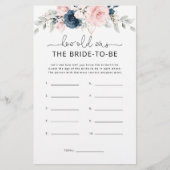 Blütenmarinade Wie alt war die Braut, um Spiel zu (Vorderseite)