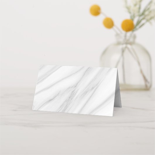 Blütenmarmor in Schwarz und Rot Platzkarte (Rückseite)