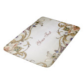 Blütenmatte Badematte (Schrägansicht)