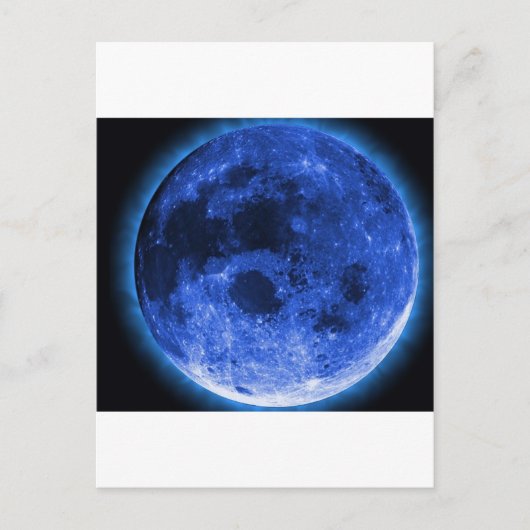 Blütenmond Postkarte (Vorderseite)
