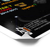 Blütenmond Virgo 2014 Poster (Ecke)