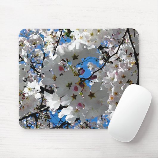 Blütenmousepad Mousepad (Mit Mouse)