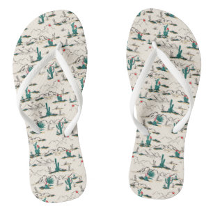 Blütenmuster Badesandalen