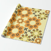 Blütenmuster der niedlichen Blume 3 Geschenkpapier (Ungerollt)