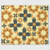 Blütenmuster der niedlichen Blume 5 Geschenkpapier (Flach)