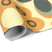 Blütenmuster der niedlichen Blume 5 Geschenkpapier (Rolleneckpunkt)