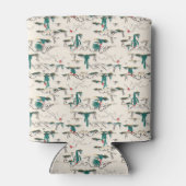 Blütenmuster Dosenkühler (Rückseite)