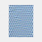 Blütenmuster Fleece Blanket (Vorderseite)