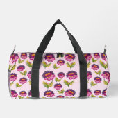 Blütenmuster Grace Duffle Bag (Rückseite)