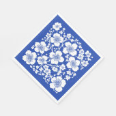 Blütenmuster Kirschblüten Serviette (Ecke)
