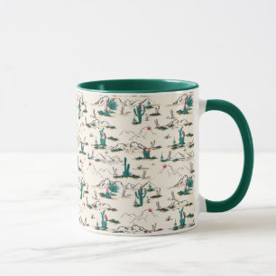 Blütenmuster Tasse