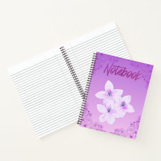 Blütennotizbuch Notizblock (Innenseite)