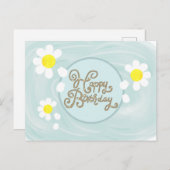 BlütenŌ Postkarte (Vorne/Hinten)