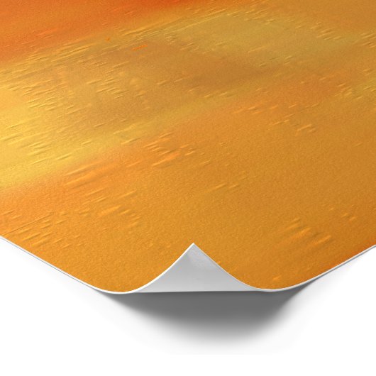 Blütenopfen Poster (Ecke)