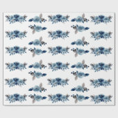 Blütenpapier Geschenkpapier (Flach)