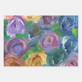 Blütenpapiere Geschenkpapier Set (Vorderseite 3)