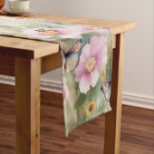 Blütenpastellblume Kurzer Tischläufer (Beispiel)