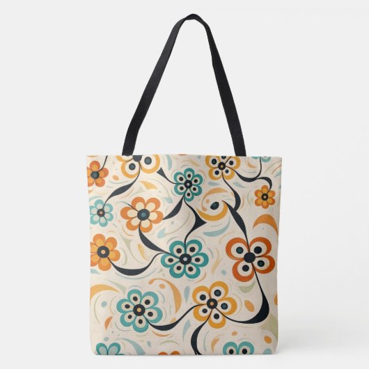 Blütenpfad Tasche (Vorderseite)