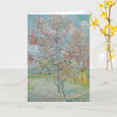 Blütenpfirsichbaum Karte (Gelbe Blume)