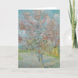 Blütenpfirsichbaum Karte