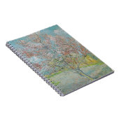 Blütenpfirsichbaum Notizblock (Rechte Seite)