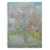 Blütenpfirsichbaum Notizblock (Vorderseite)