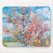 Blütenpfirsichbaum, Van Gogh Mousepad (Vorne)