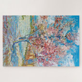 Blütenpfirsichbaum, Van Gogh Puzzle (Horizontal)