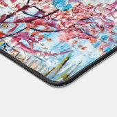 Blütenpfirsichbaum, Van Gogh Schreibtischunterlage (Ecke)