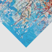 Blütenpfirsichbaum, Van Gogh Seidenpapier (Ausschnitt)