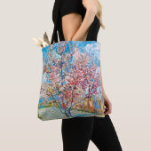 Blütenpfirsichbaum, Van Gogh Tasche (Von Nahem)