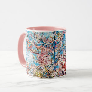 Blütenpfirsichbaum, Van Gogh Tasse