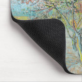 Blütenpfirsichbaum | Vincent van Gogh Mousepad (Ecke)