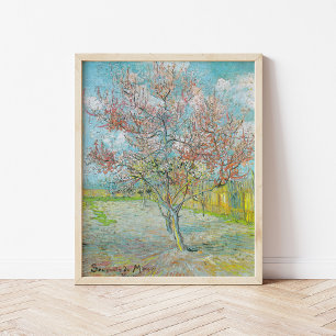 Blütenpfirsichbaum Vincent van Gogh Poster