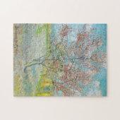 Blütenpfirsichbaum | Vincent van Gogh Puzzle (Horizontal)