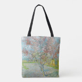Blütenpfirsichbaum | Vincent van Gogh Tasche (Rückseite)