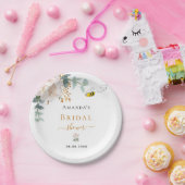 Blütenpflanze Eukalyptus-Brautparty Pappteller (Party)