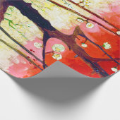 Blütenpflanze (nach Hiroshige), Van Gogh Geschenkpapier (Ecke)